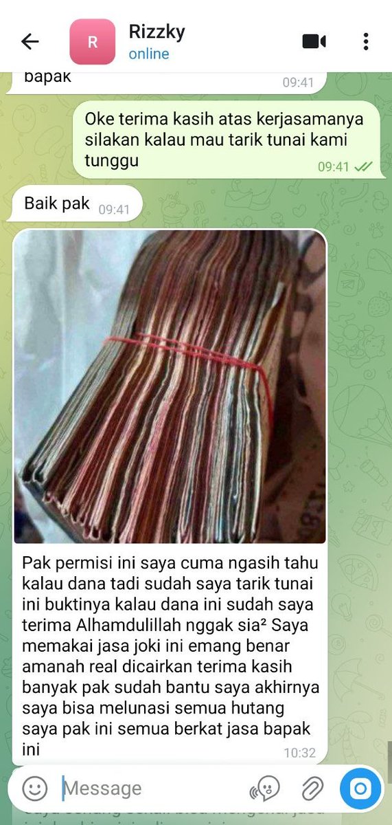 Siang jum'at ini cair 60jt testimoni real✔️
Open pinjaman pinpri galbay gestun kospin dapin ready ya.#zonauangㅤ
Butuh biaya UKT SKS IPI KKN, WISUDA. NIKAH &amp; SEKOLAH  pinjaman tuk mahasiswa pelajar guru sekolah seluruh Indonesia? hub jasa joki kami! aku open terus pastinya 100%