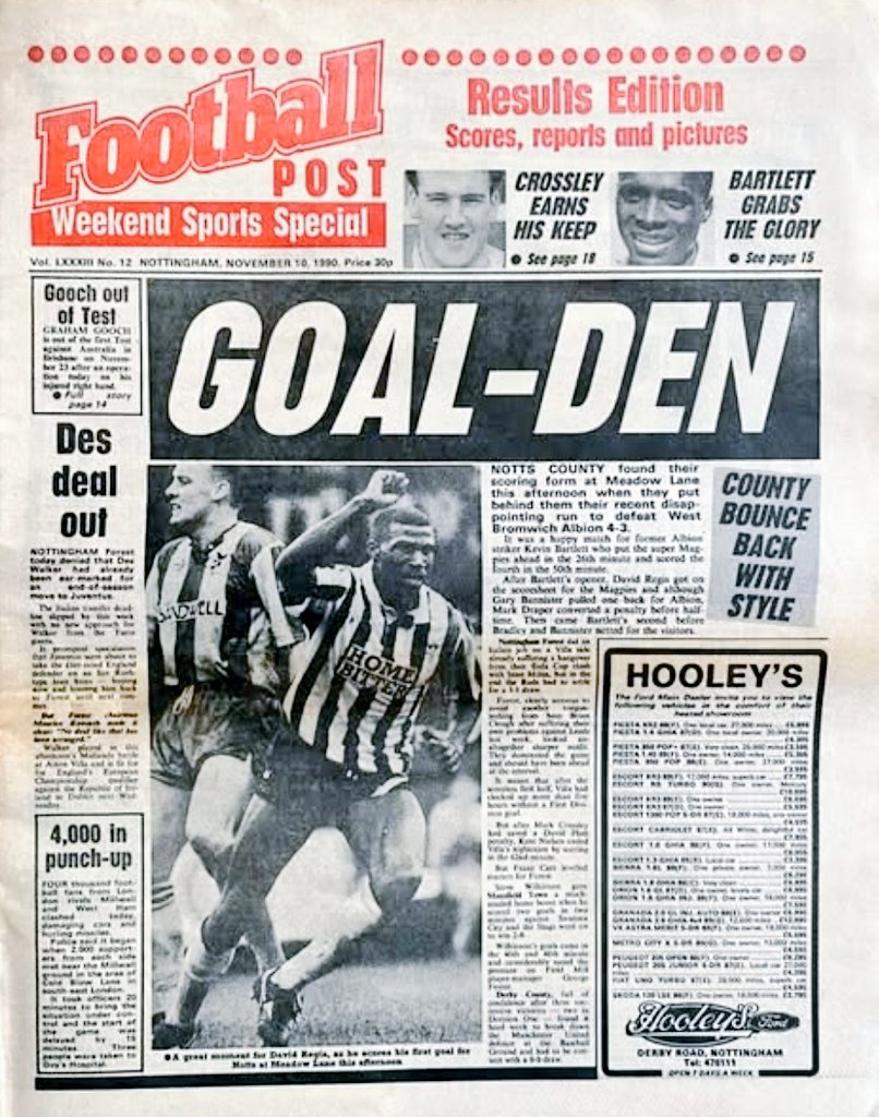 footballmemorys's tweet image. The Football Post

#FootballPost #Newspapers #Football #Press