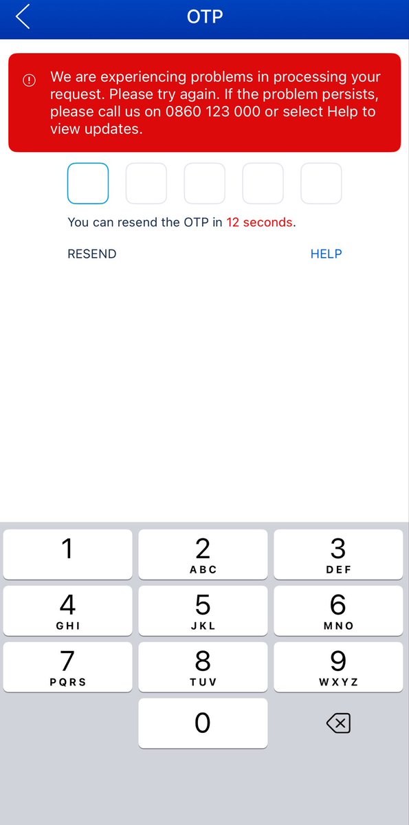 sibu_Clone's tweet photo. @StandardBankZA I can not login on my app, it keeps asking for OTP and when I enter the OTP I get an error https://t.co/yKpKatq17K