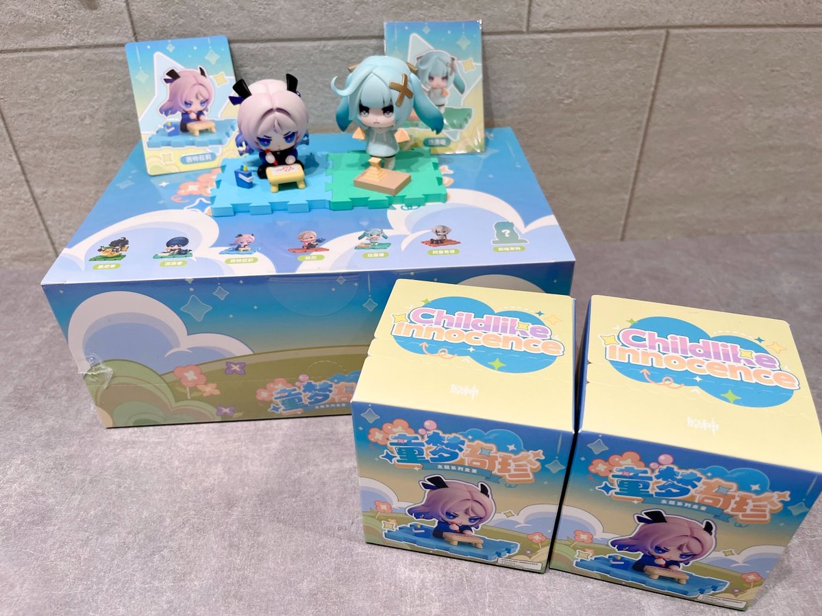 商品紹介》#原神 童夢奇珍シリーズ トレーディングちびキャラ