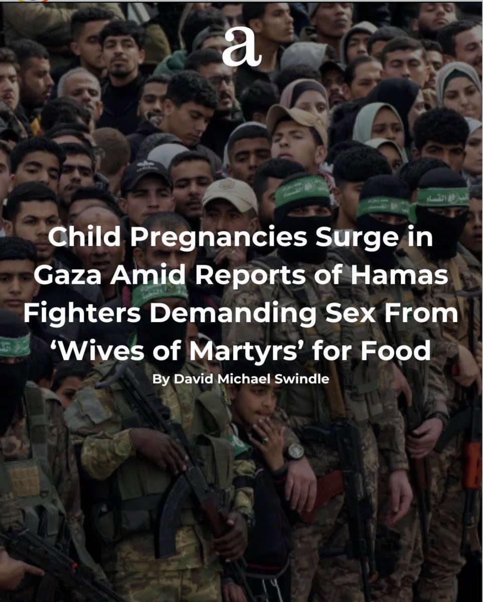 dahrinoor2's tweet image. 🇵🇸 𝗔 𝗖𝘂𝗹𝘁𝘂𝗿𝗲 𝗼𝗳 𝗛𝗮𝗺𝗮𝘀’𝘀 𝗦𝗲𝘅𝘂𝗮𝗹 𝗘𝘅𝗽𝗹𝗼𝗶𝘁𝗮𝘁𝗶𝗼𝗻 𝗶𝗻 𝗚𝗮𝘇𝗮

According to the United Nations Population Fund (UNFPA), marriage records in Gaza from 2025 showed that 𝙖𝙩 𝙡𝙚𝙖𝙨𝙩 400 𝙜𝙞𝙧𝙡𝙨 𝙗𝙚𝙩𝙬𝙚𝙚𝙣 14 𝙖𝙣𝙙 16 𝙝𝙖𝙙 𝙗𝙚𝙘𝙤𝙢𝙚