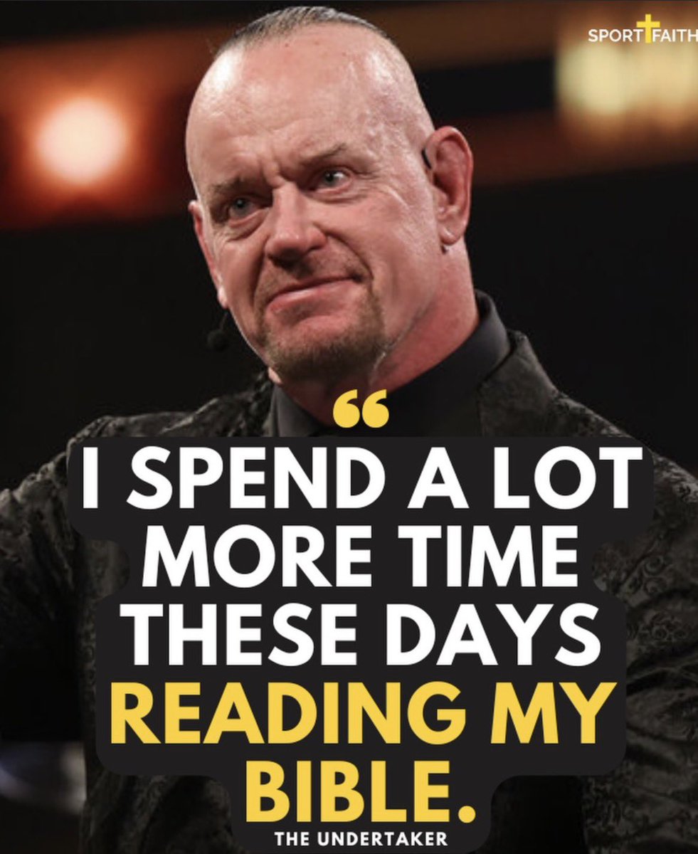 The undertaker gets it!