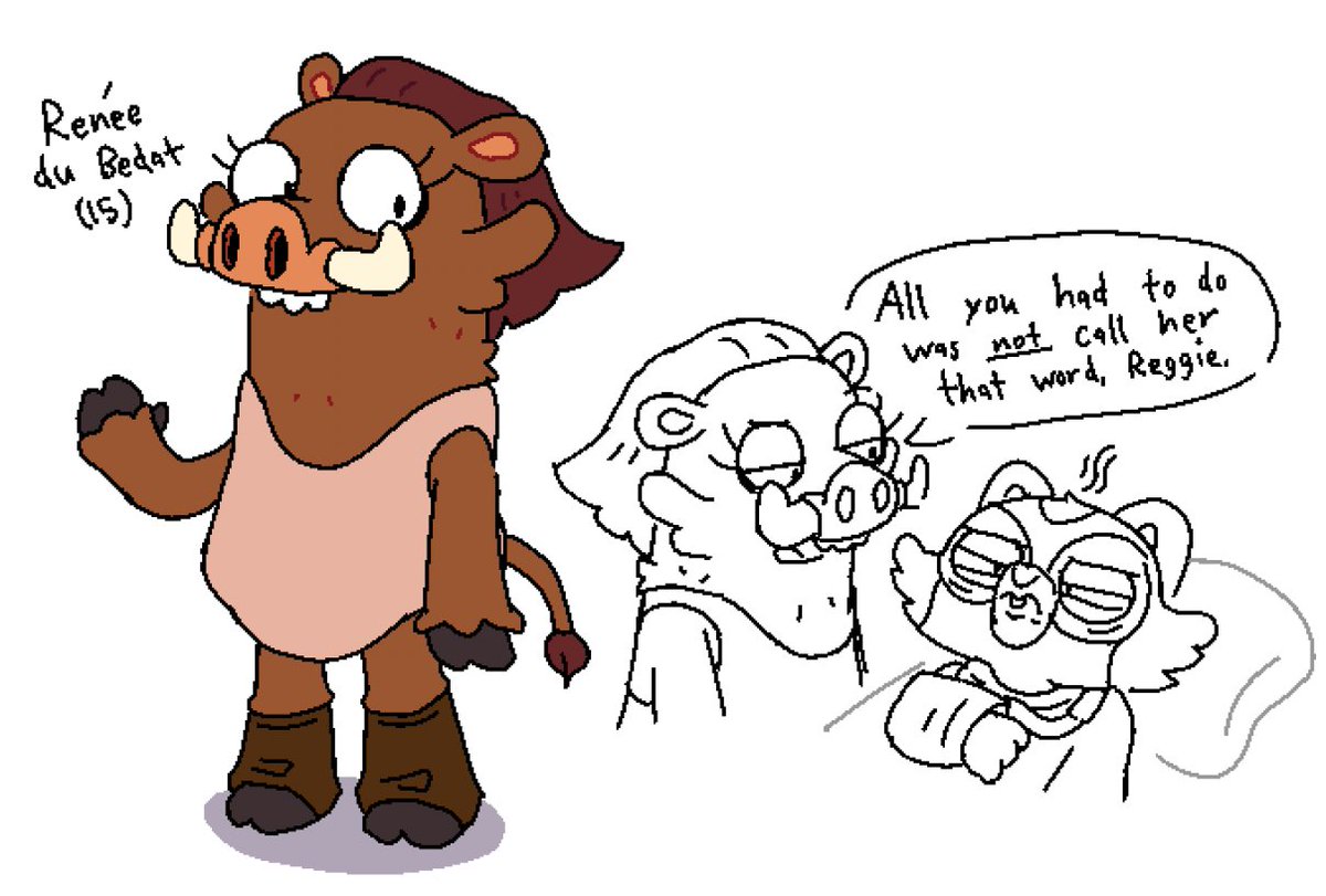 ManOfSomething1's tweet image. every character deserves that age up

actually have characterization in mind for teen!renee so i just went in for the design #kiff #KIFFSWEEP