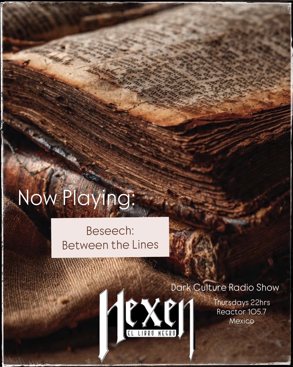 clauzzen's tweet image. Listening #Hexen: Beseech: Between the Lines

#nowplaying #radio #darkmusic #darkculture