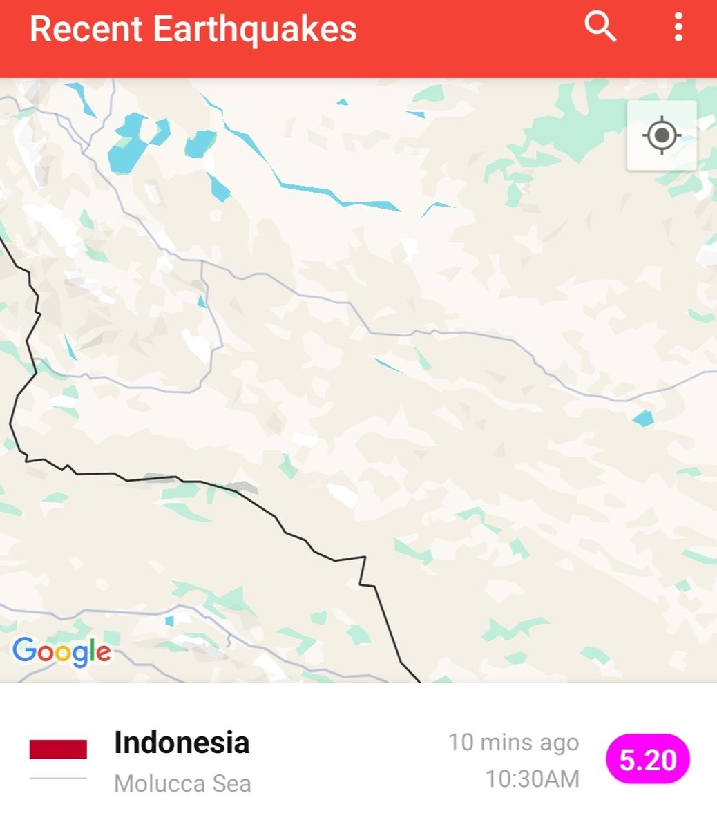 Kiranjoshi900's tweet image. Earthquake M 5.2 Indonesia 
MoluccaSea 
#Gempa #Gempabumi 
#Indonesia #earthquake