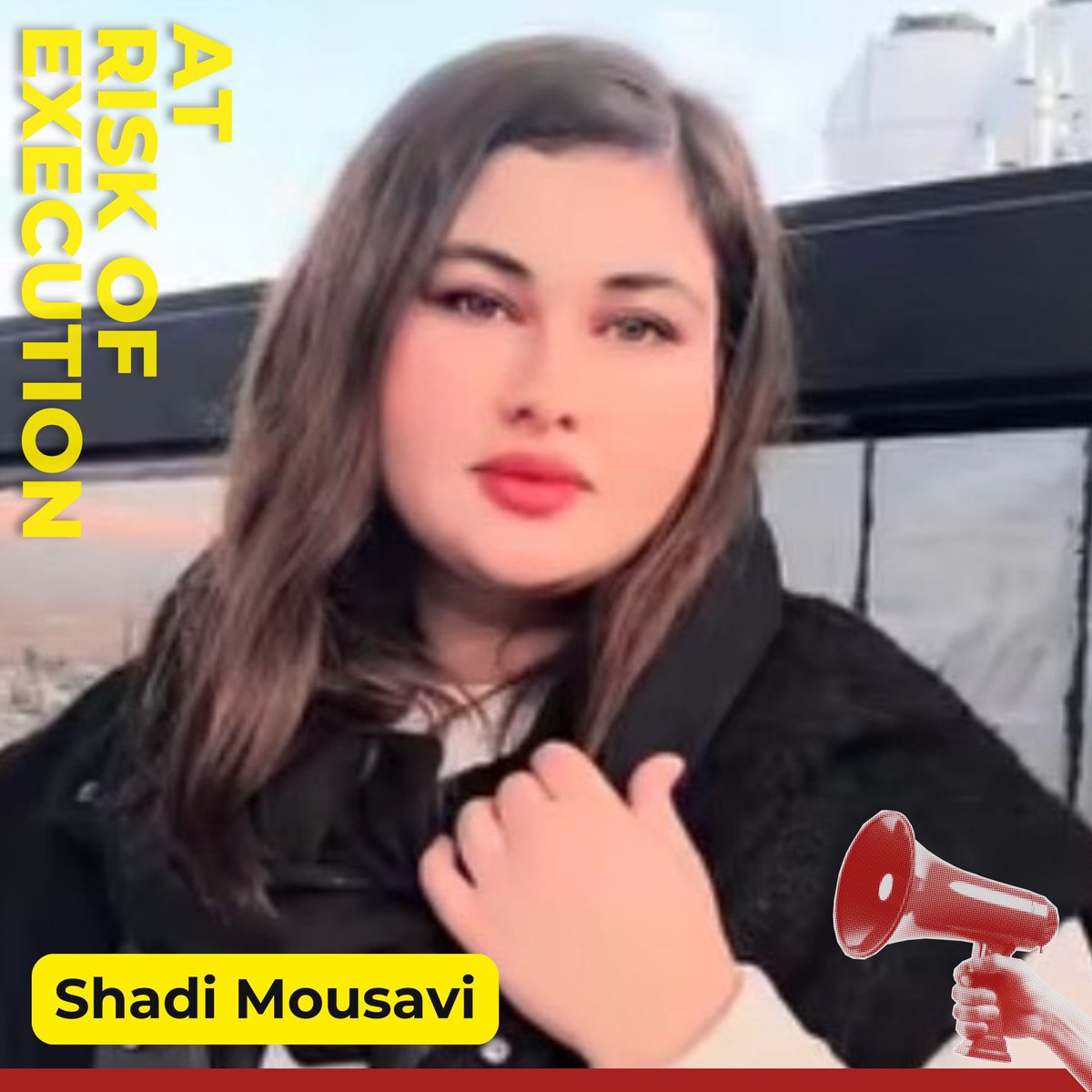 ForIranvoices's tweet photo. Voices Behind Bars | Detainee 0038
Name: Shadi Mousavi
Age: 16
City: Izeh

One of thousands detained in Iran.
Share their name. Keep it visible.

فرزندان دربند | فرزند دربند شماره ۰۰۳۸
نام: شادی موسوی
سن: ۱۶
شهر: ایذه

یکی از هزاران فرزند دربند ایران.
نامش را دست‌به‌دست کنیم. نگذاریم نادیده بماند.

#VoicesBehindBars #Detainee0038
#IranRevolution2026 #Shadi_Mousavi #شادی_موسوی