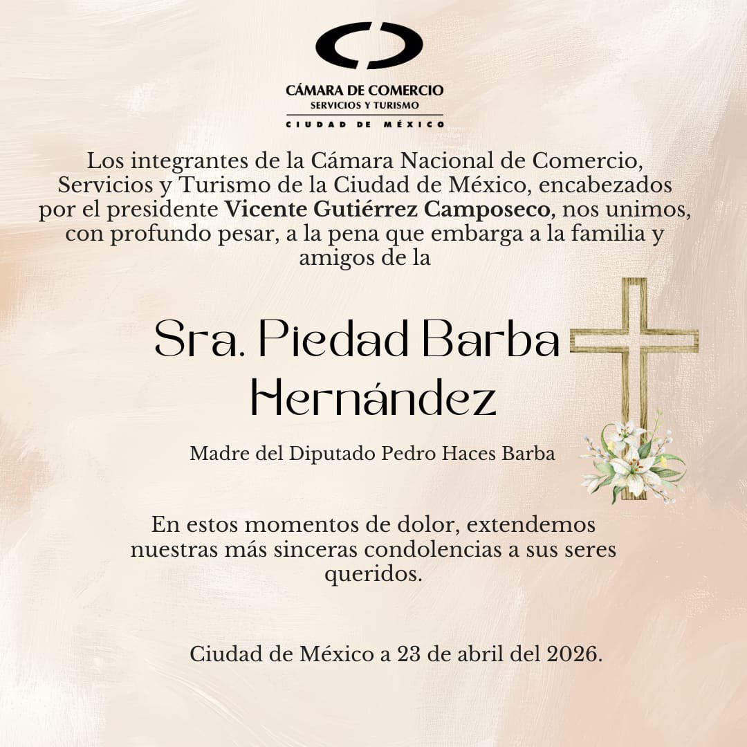 CanacoCDMX tweet media