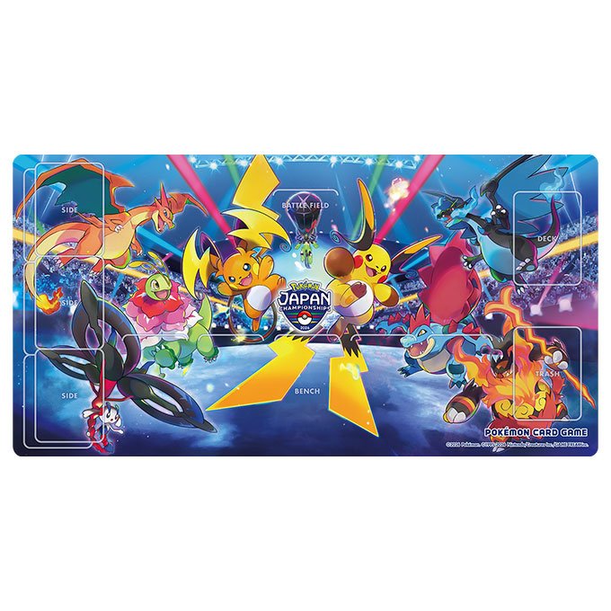 EUIC 2026 出場者限定 プレイマット Pokemon Mega Charizard X EUIC 2026 Competitor Kit Playmat Deck Box