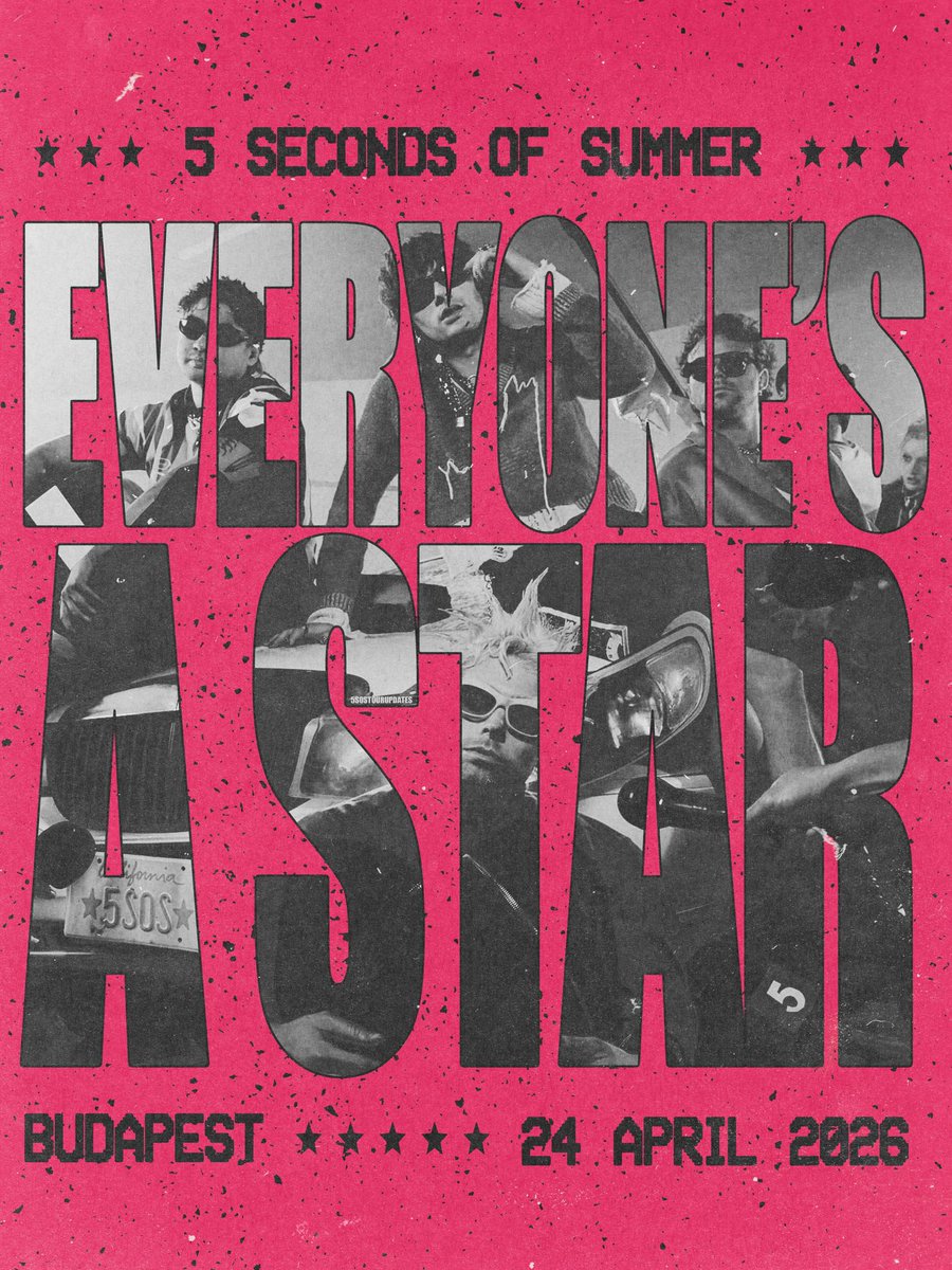 ⭐️ EVERYONE'S A STAR WORLD TOUR ⭐️

Night 18 — Budapest, Hungary

April 24th, 2026

#EASBudapest #BudapestIsAStar #EASTour