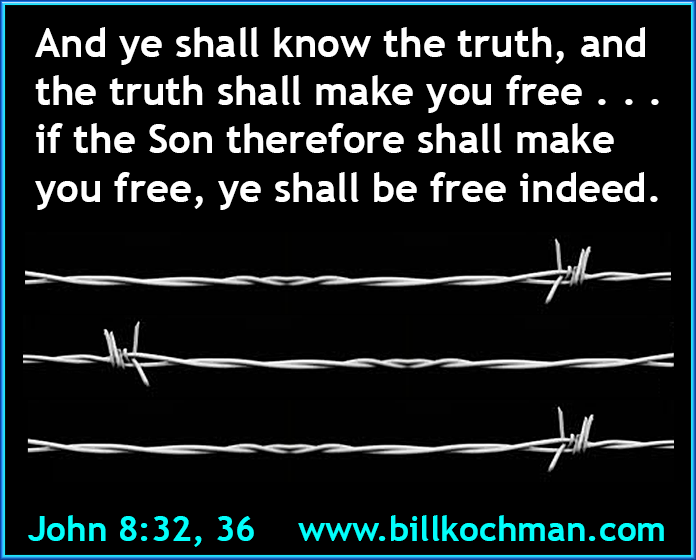 Bill_Kochman's tweet image. Free Through Jesus Graphic 10 

#FreeThroughJesus #SalvationIsFree  #FreedByJesus #LiberatedByJesus

"Free Through Jesus" KJV Bible Verse List:

billkochman.com/VerseLists/ver…

Article: "Free From the Fear of Death: Law and Works vs Grace":

billkochman.com/Articles/free-…

Article: "Salvati...