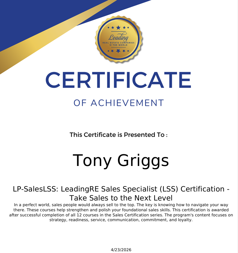 griggsrea347101's tweet image. I never miss an opportunity to increase my knowledge and skills that will benefit my clients. I'm proud to receive the certification of LeadingRE Sales Specialist (LSS).
#johnlscottrealestate #bellevuewa #Eastsiderealestate #relocationspecialist #redmondwa #kirklandwa