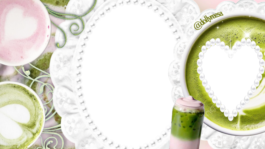 dollyreesa's tweet photo. strawberry matcha frames! ࿐  ❤︎︎ . 🍵 ₊ ⊹ https://t.co/2smxcpSPfe