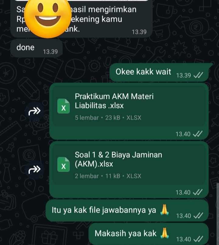 Jasa Joki Tugas Akuntansi & Les Akuntansi Murah 💯 tweet media