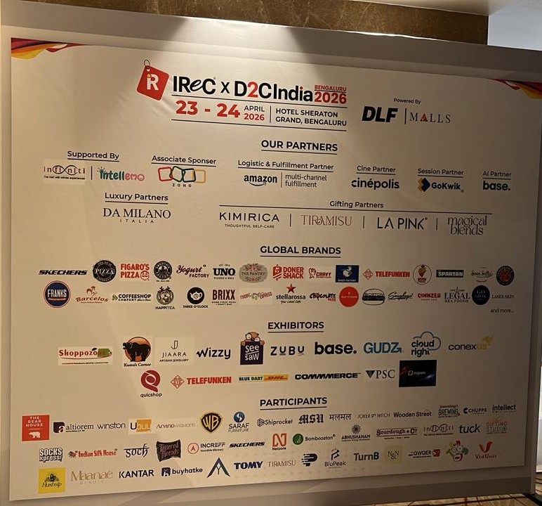 WizzyAi's tweet image. Still LIVE at IREC x D2CIndia 2026 ⚡

Day 2 and the energy hasn’t dropped!

AI, D2C, growth — all happening here

Catch us at the @WizzyAi booth 👀

kudos to @Indian_Retailer team to organize such an amazing event!

#IRECxD2CIndia2026 #RetailTech #Ecommerce #D2C