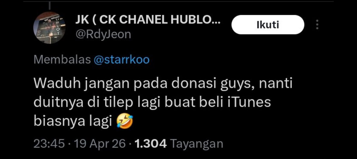 Gue tambahin