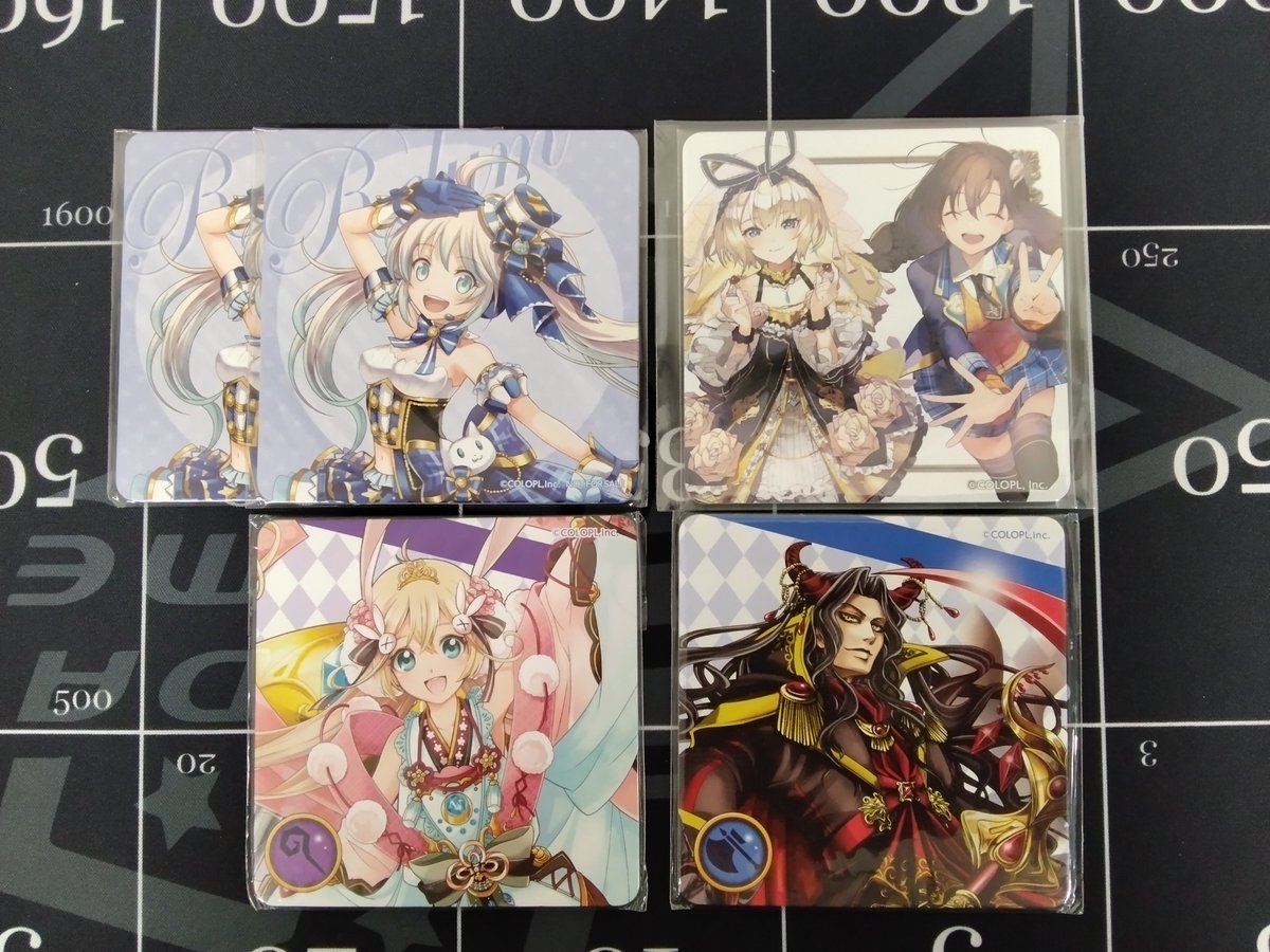 白猫TCG コースター 白猫プロジェクトTCG・黒ウィズ グッズ 入荷情報】 ツキミ 旧フォー
