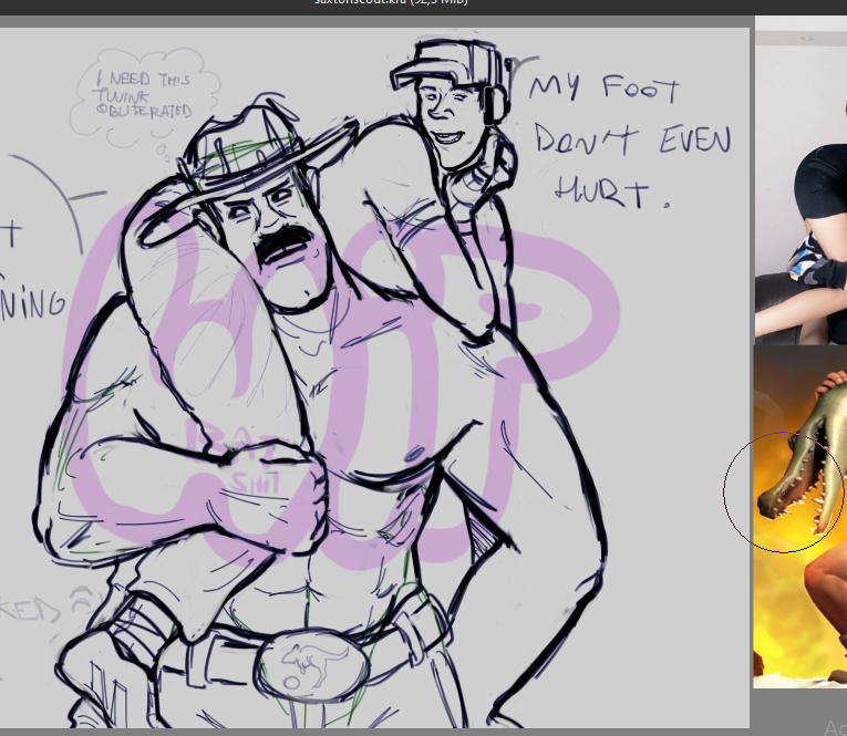 goingbatshit_'s tweet photo. i want you guys to see this before i ruin it with shitty lineart and even shittier coloring https://t.co/SMYfZSwX48