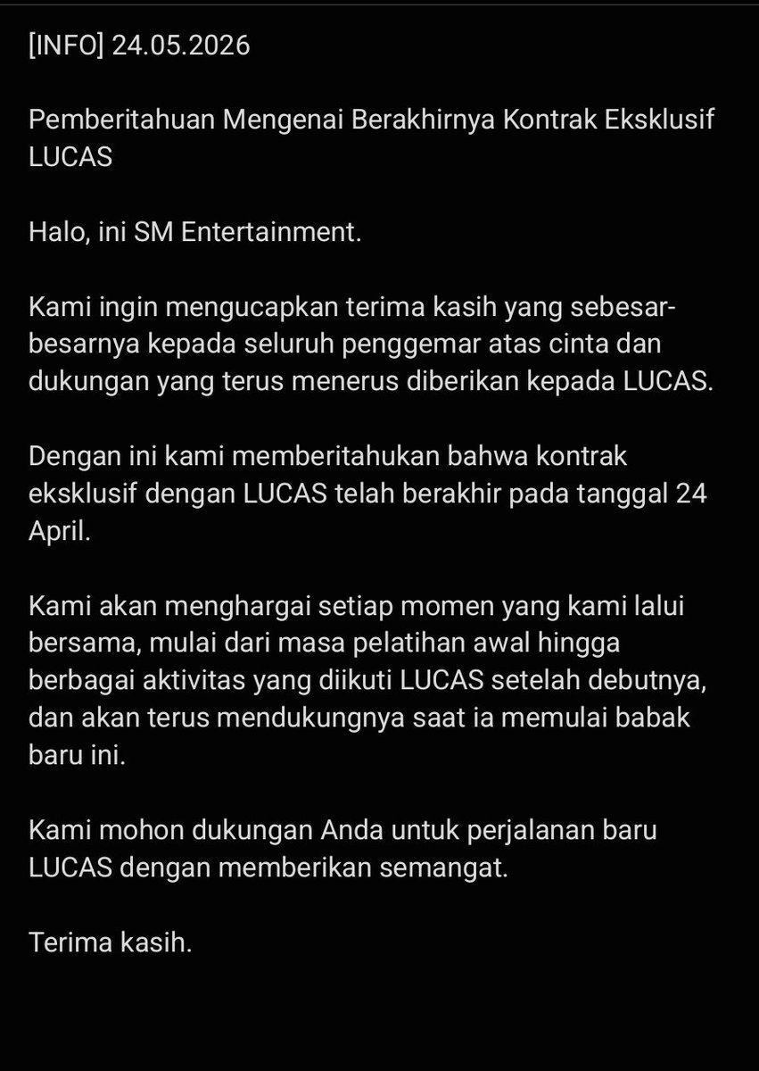 LUCAS INDONESIA FANBASE tweet media