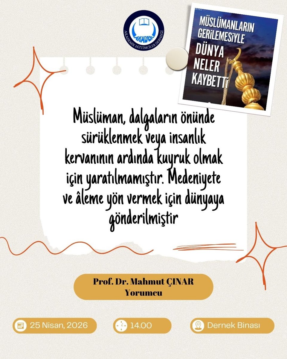 AKADEMİK EĞİTİMCİLER tweet media