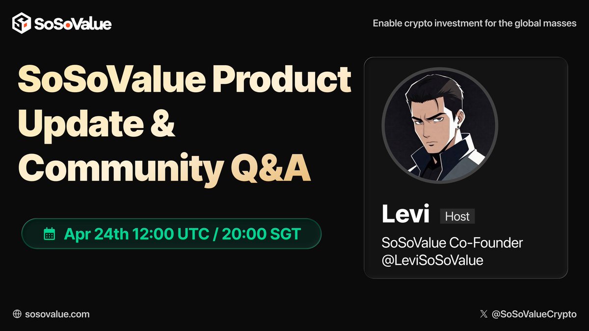 SoSoValue Japan Community 🇯🇵 tweet media