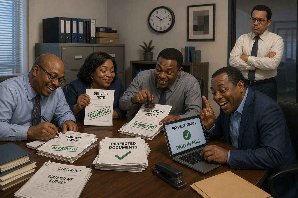 oluwagenga63577's tweet image. Watching Lies Get Stamped as Truth

I stood at the door and watched them celebrate. Not success—Precision. The kind of precision that turns nothing into somethin on paper. 

Every stamp landed like applause for a lie everyone agreed to believe.

#fraud