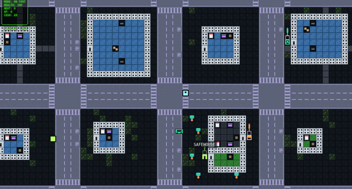 robgunner75's tweet image. Been working on, just done the roads, its starting to come along,I have large open world map, player inventory, first mission, 2 jobs, 8 POI's with map routes, gun shop, grocery store purchases and garage upgrade spray car #IndieDev #IndieGameDev #GameDev #Devs #SoloDev