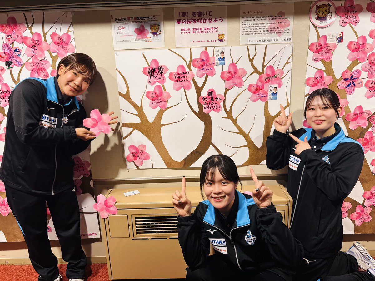 breathhamamatsu's tweet photo. ／
袋井市役所 へ
2025-26シーズン終了のご挨拶
＼

昨日、袋井市役所 へ表敬訪問し
2025-26シーズン終了のご報告と感謝を
お伝えしました。

#坂口選手 #蓑部選手 #柾木選手 が訪問し、#大場市長 に感謝をお伝えすることができました。

たくさんの応援とサポート
ありがとうございました。

#袋井市 https://t.co/7iHORydMvX