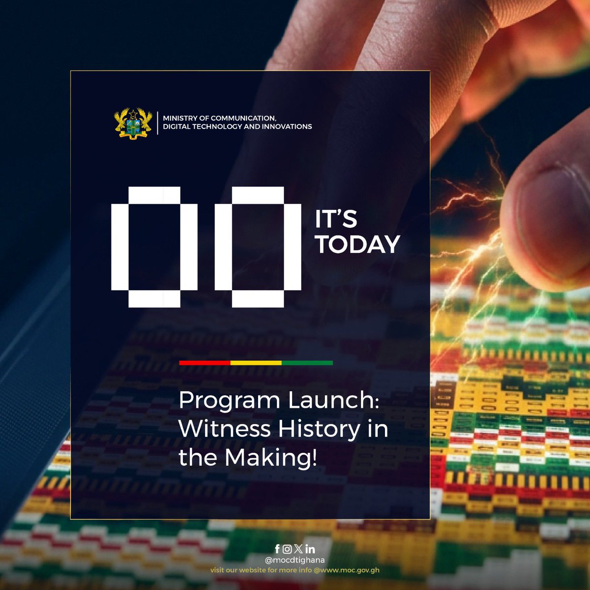 Ministry of Comm, Digital Tech & Innovatns tweet media