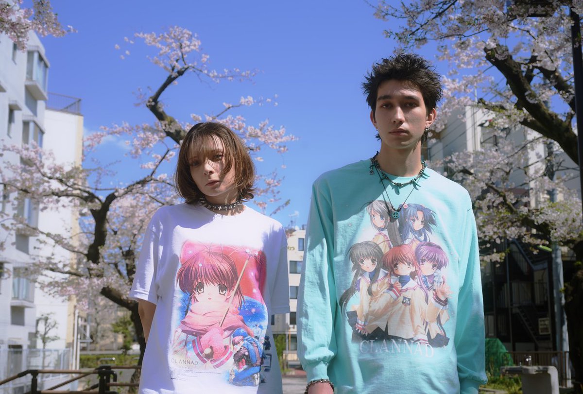 Keyの代表作『CLANNAD』コラボアパレルが発売 https://t.co/lTAxviLgz8 