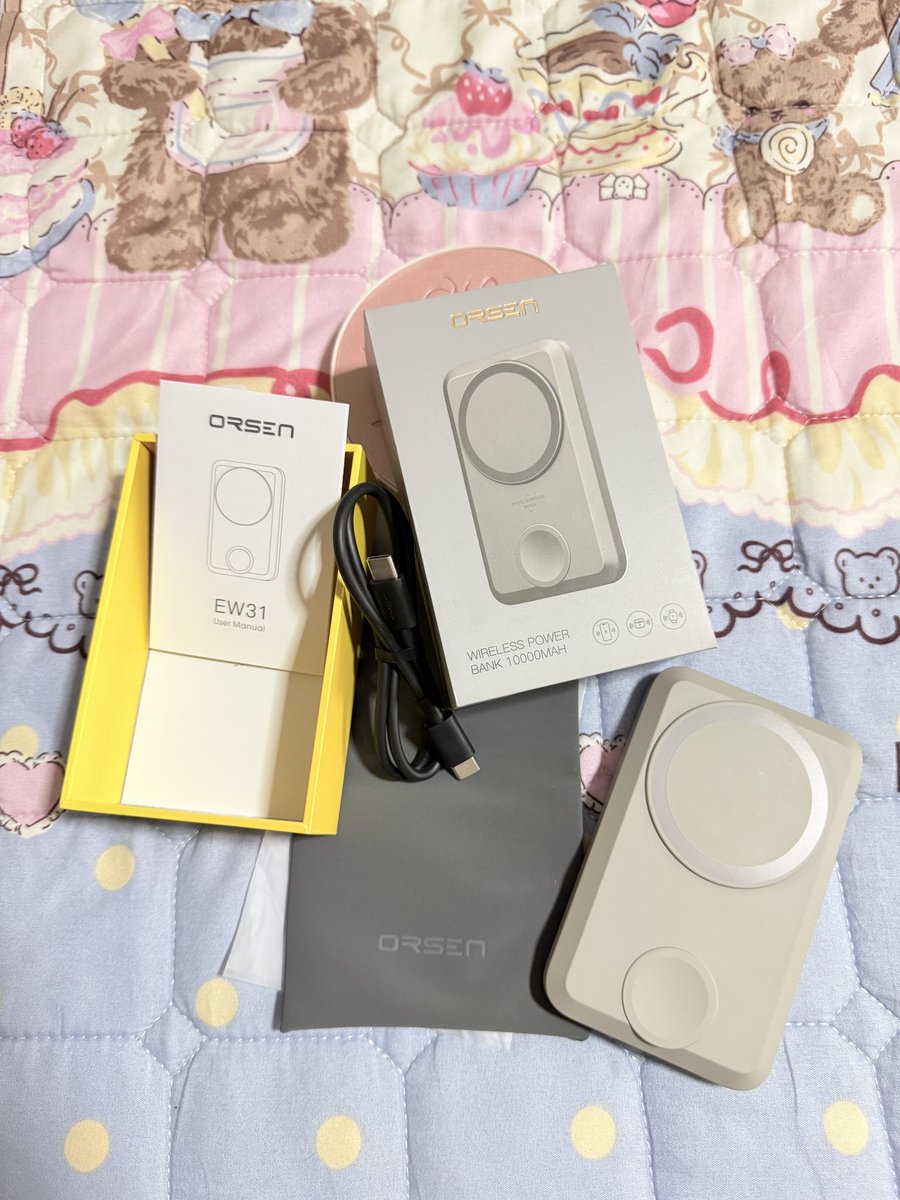 mojiiiii3106's tweet image. ส่งต่อ พาวเบอร์แบงค์ Orsen
แบรนด์ eloop รุ่น ew31 สีเบจ
เพิ่งได้มาวันที่ 2/3/69
ประกันเหลือ 10เดือน++
อปก.ครบทุกอย่าง
🛵 430รส.

นัดรับ ม.กรุงเทพ/Mrt.บางแคนัดรับได้บางวัน
#powerbank #ส่งต่อpowerbank  #ส่งต่อพาวเวอร์แบงค์  #แบตสำรอง #ส่งต่อ #ส่งต่อแบตสำรอง #ส่งต่อ #พาวเวอร์แบงค์