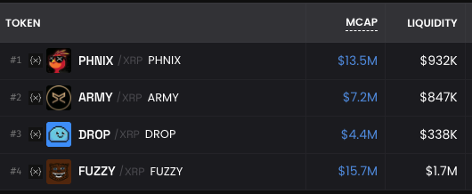 Which XRP meme coin will be the first to hit $100m in 2026?