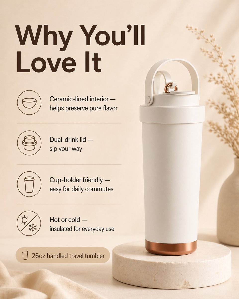 novalisoutdoor's tweet image. Made for busy mornings and all-day hydration 🤍

A clean, easy-carry bottle with a dual-drink lid, large capacity, and everyday-ready style.

Shop now:
novalisoutdoor.com/products/ceram…
#novalisoutdoor #waterbottle #insulatedbottle #hydration #everydaycarry