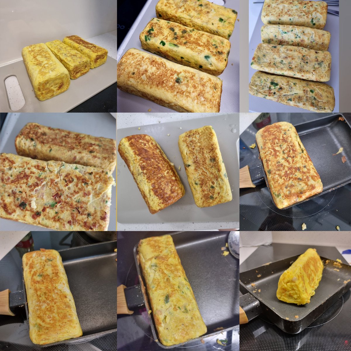 뜬금없지만 
나 한때 계란말이에 미쳐있었어...
n년전 한달동안 먹은 계란말이