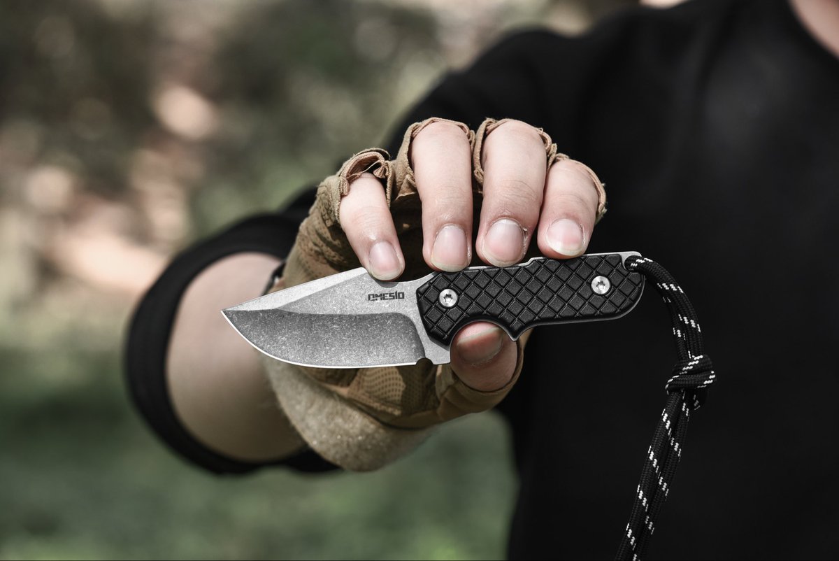 HaijunWuub's tweet image. Omesio M-ZS21 fixed blade—5CR13MOV steel, full tang, Kydex sheath + fire starter &amp;amp; paracord. Built for EDC, camping &amp;amp; survival.
 
#EDC #Survival #Camping #Knife #OutdoorGear