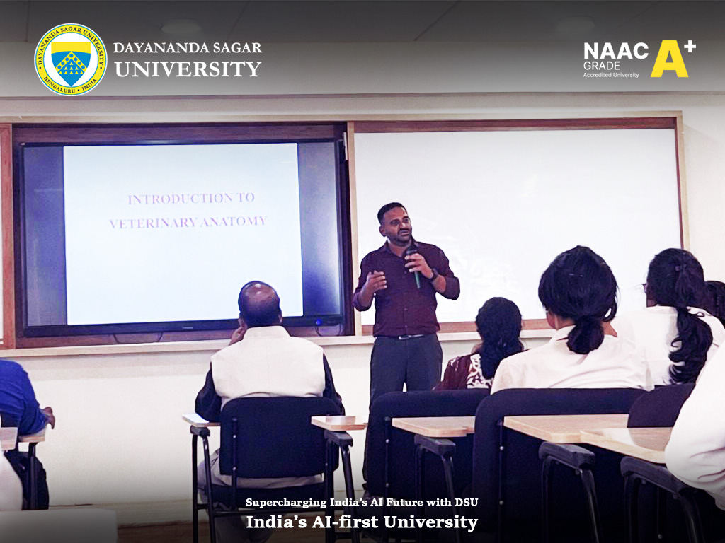 DSUBangalore's tweet image. On April 2nd, students explored canine anatomy &amp;amp; rehabilitation, bridging the gap between Vet Science and PT. Expanding horizons for future clinicians.

Supercharging India’s AI future.

#Physio #Veterinary #DSU #AnimalRehabilitation #Innovation