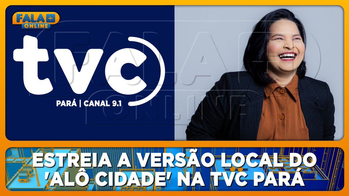 falamaisonline's tweet image. Renata Rocha estreia a versão local do 'Alô Cidade' na TVC Pará.
youtu.be/Ry2abt2_qGw

#TVCPará #TVACrítica #Televisão #FalaMaisOnline