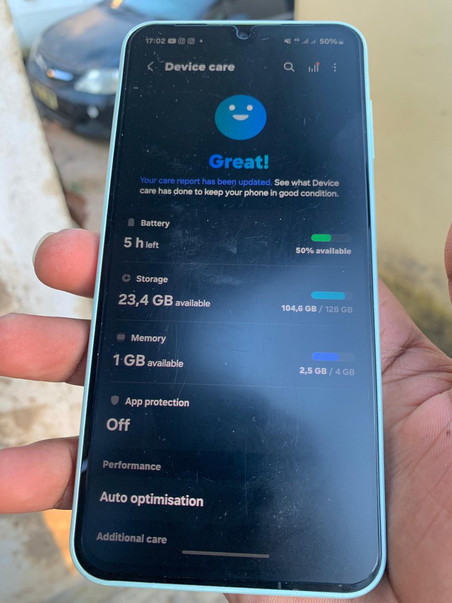 ElishaMainjeni's tweet image. Samsung galaxy A16 
128gb storage 4gb ram 
5000mah battery 
No Crack &amp;amp; in good condition 
☎️0988475925
#repost