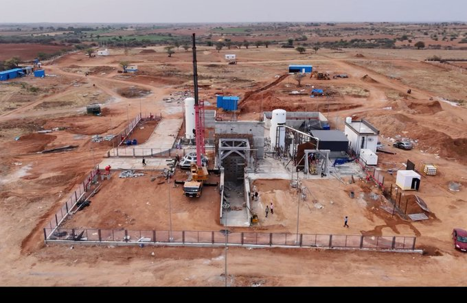 AP_CRDANews's tweet photo. 🇮🇳India's First Private High Thrust Rocket Engine Test Site near #Tirupati.

@astrobase_space is developing this for LOX-LNG engine, with space city coming near Sri Kalahasthi &amp; required infra getting ready. Both #AndhraPradesh &amp; #India future is bright

#InvestInAP https://t.co/DacYYKX66g