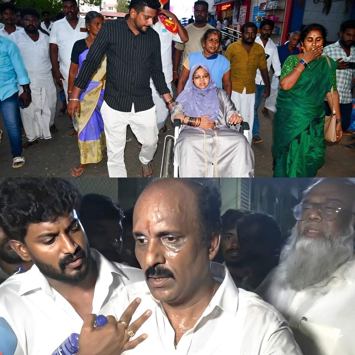 NTK Pregnant women ah adichirukanga, TVK candidate ah meratirukanunga, Trichy &amp; Chennai la kalla vote potrukanga midnyt la adhum polling officer and police help oda 💔🥹

Ippadilam pannithan 75 years old DMK party ivlo naala vanthuruka ?

Indha DMK va azhikave Ella katchi um onnu