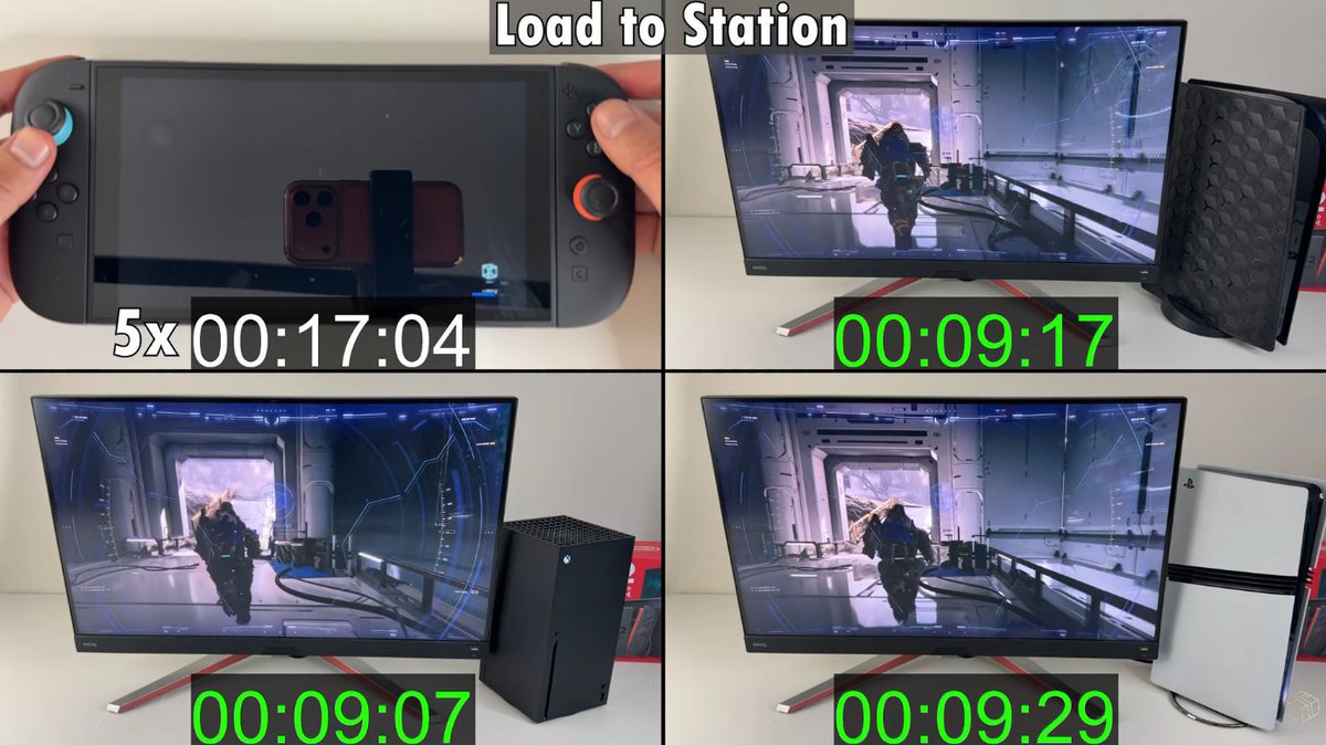 AnaAnsan3's tweet image. #XboxSerisX is faster than both #PlayStation and #PlayStation5Pro .

The magical SSD is another scam by Mr.Cerny. 🙂

#Xbox keeps winning. 🏆

#XboxGamePass
#XboxPlayAnywhere