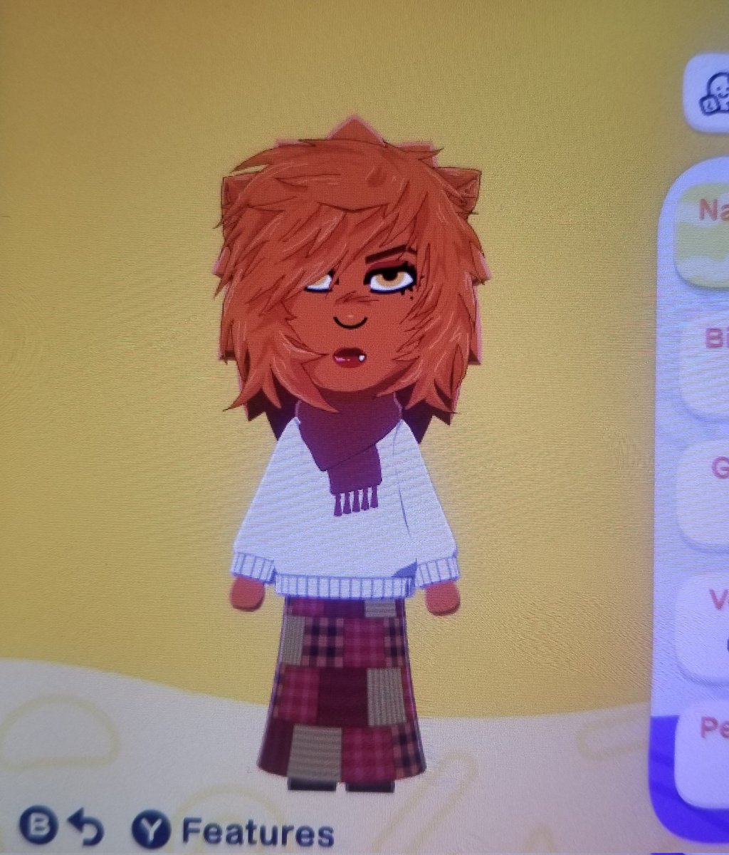 A few of my furry ocs in tomodachi life there so tuff