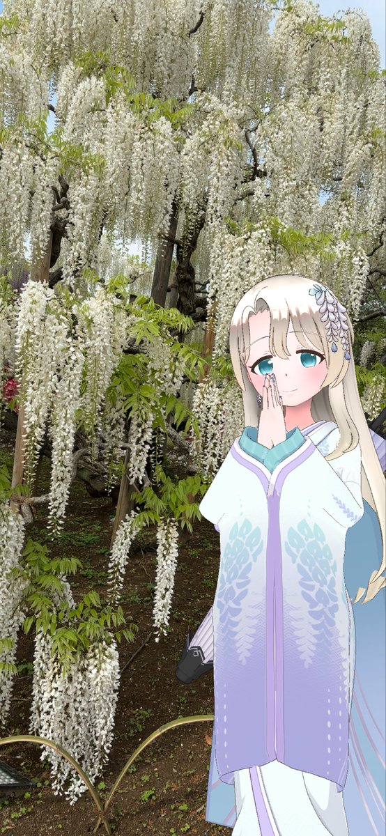 freetmdh1's tweet image. 一旦昼の写真📸
アバターでも撮りましたよ
とても綺麗でいい香りで癒されてます
ライトアップされるのが楽しみですね✨✨✨
 #REALITY  #ツキノトバリ