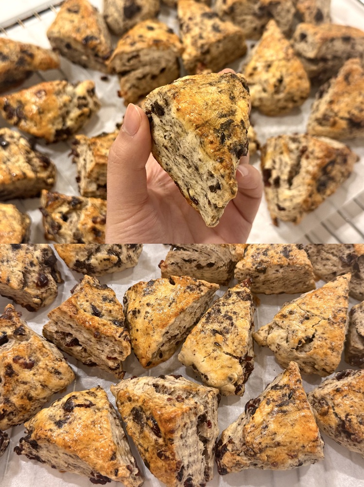 thenetcircle's tweet photo. A few sweet picks from our latest tea break. 🧁✨ 
Oreo cranberry scones are crisp outside and tender within, with rich cocoa and tart cranberry. 🍪Soft, smooth, and lightly floral, rose milk pudding snow mochi melts in the mouth. 🌹
A little sweetness makes the day lighter. 💗 https://t.co/tl132uNWJM