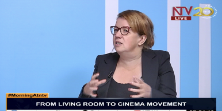 ntvuganda's tweet photo. The reason we host film screenings with a capacity of about 50 people is to create a curated, intimate experience. We are not competing with big cinemas, but with people’s home viewing on TVs and laptops, while also facilitating discussions after the film-Kerry Bradshaw, Communications Developer

#MorningAtNTV