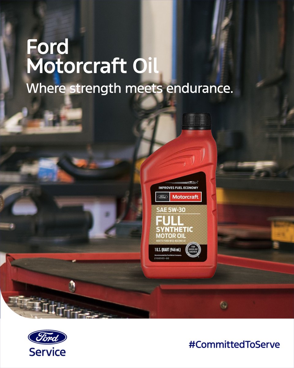 Precision engineered for consistency. Ford 5W 30 synthetic oil ensures smooth performance and dependable engine protection