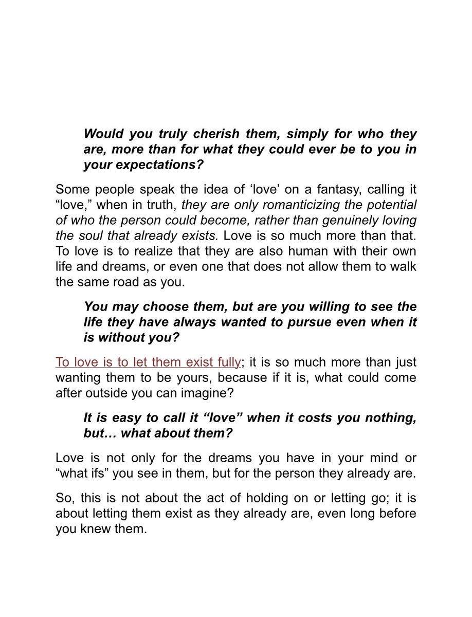 Saw this, then I wrote this
For me, this isn’t about “the act of letting go”