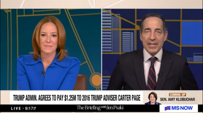 PsakiBriefing's tweet photo. "It's an absolute rip-off." Rep. Jamie Raskin reacts to Donald Trump's DOJ "settling" cases it has already won to give millions of taxpayer dollars to Trump sycophants.
https://t.co/mncIaOfDVK https://t.co/JU1GU01LFz