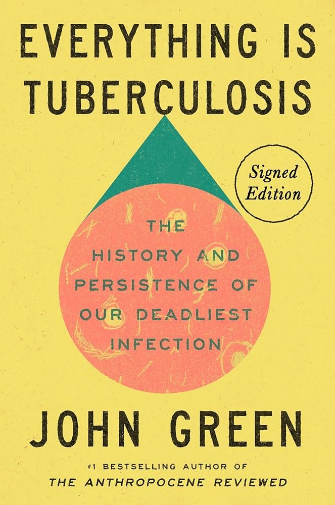 valayism's tweet photo. Finished reading 'Tuberculosis is Everything' by John Green. It talks about the history of TB in a very easy-to-read manner. Green presents a case study of a child, Henry, who is suffering from Multidrug Resistant TB in Sierra Leone and presents various myths surrounding TB. https://t.co/2WhvugDsXF