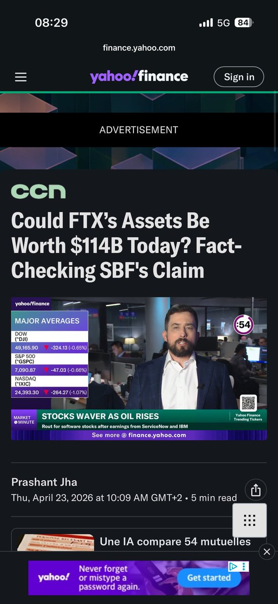 Posted 6 day ago when there was no news 😈 
notice all the headlines heating up now concerning <a href="/SBF_FTX/">SBF</a>  <a href="/FTX_Official/">FTX</a> just before the Trump crypto event, the release of the goblin is planned, 

now that’s exactly how you prep a narrative „look he actually was a genius level