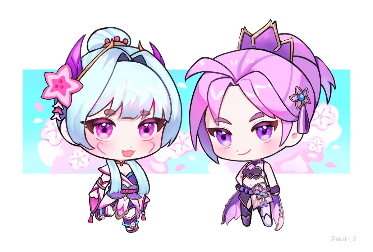 nerin_0's tweet image. 🌸사쿠라 시스터즈🌸

#overwatch #juno #freja